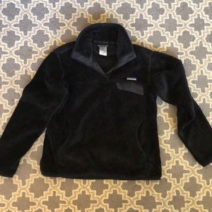 Patagonia pullover fleece.
